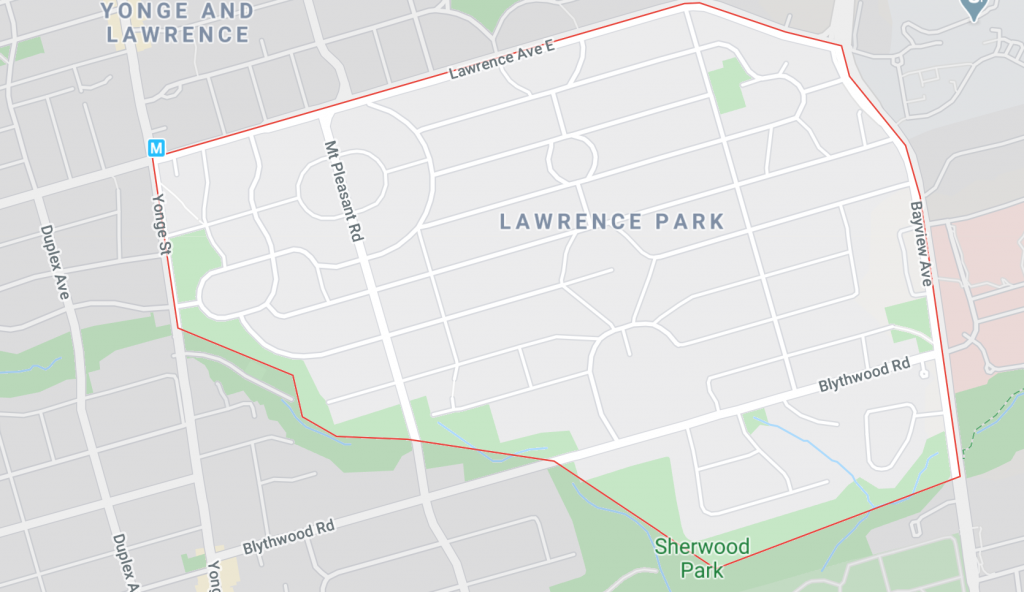 Lawrence Park dog walker